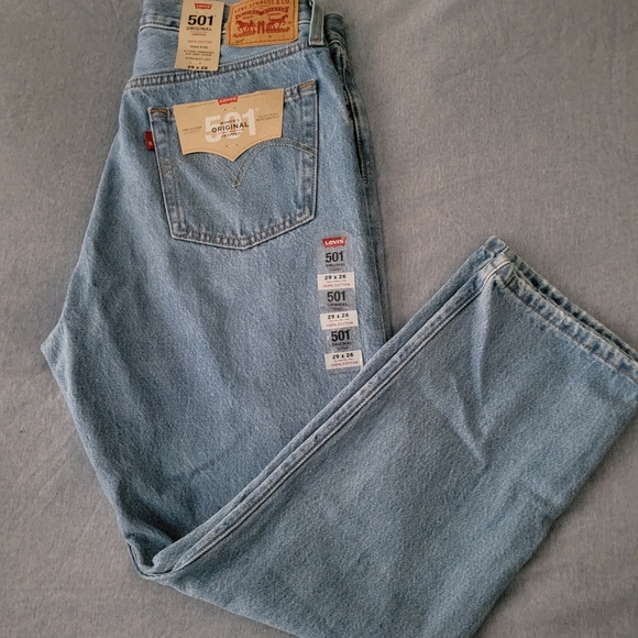 Levi's Denim - Levi's 501® Cropped Straight-Leg Jeans